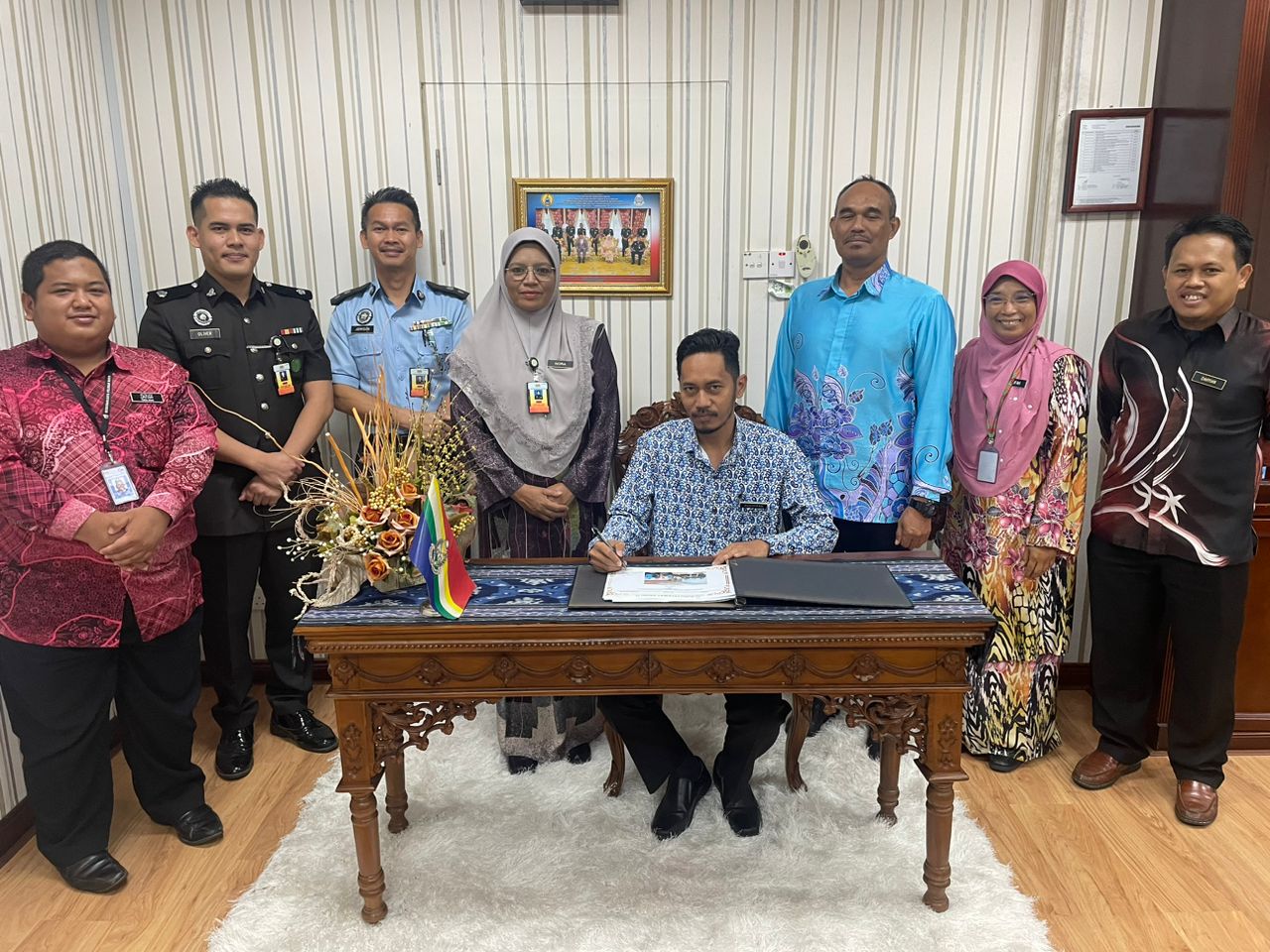 Kunjungan Hormat dan Perbincangan Rombongan ILP Kota Kinabalu dengan Ibu Pejabat Jabatan Penjara negeri Sabah dan W.P. Labuan